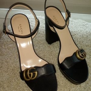 Brand new Gucci platform sandals